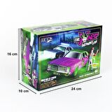 MPC 890 1/25 Batman The Joker Getaway Car Dodge Monaco w/Joker Figure, Demonte Plastik Araba Maketi