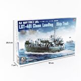 AFV Club SE73519 1/350 LST-491 Class Çıkartma Gemisi Demonte Plastik Maketi