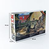 AFV Club AF35181 1/35 105mm HOWITZER M5 Arabalı M6 Topu Demonte Plastik Maketi