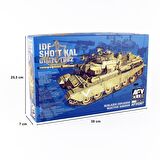 AFV Club AF35267 1/35 IDF SHOT Kal GIMEL 1982 Tankı Demonte Plastik Maketi
