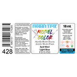 Hobbytime 428 18 ml. FS15193 Açık Mavi (Light Blue), Akrilik Model Boyası