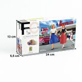 Hasegawa FC10 29110 1/24 Ölçek 50 li Yılların Amerikan Kızları Figürleri Plastik Model Kiti