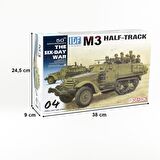 Dragon 3569 1/35 Ölçek IDF M3 Yarı Paletli Personel Taşıyıcı Plastik Model Kiti