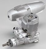 OS Engines 15612 Max-55 AX (40K) ve 3071 Susturuculu, Nitro Yakıtlı Model Uçak Motoru