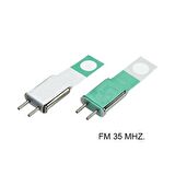 35070F FM KRISTAL SET 35 MHZ SINGLE CONV.-35.070