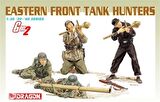 Dragon 6279 1/35 Ölçek Doğu Ön Cephe Tank Avcıları Asker Figürleri Plastik Model Kiti
