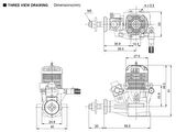 OS Engines 11532 Max-15 LA Silver (10G) ve 871 Susturuculu, Nitro Yakıtlı Model Uçak Motoru