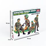 Academy 13251 1/35 ROK Army Tank Mürettebatı Demonte Plastik Maketi