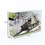 Academy 13501 1/35 M36/M36B2 (Battle of the Bulge) Tankı Demonte Plastik Maketi