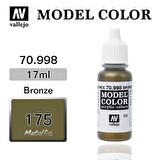 Vallejo 70998 17 ml. (175) Bronze-Metallic, Model Color Serisi Model Boyası