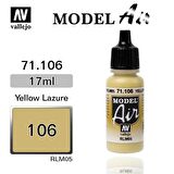 Vallejo 71106 17 ml. Ivory RLM05, Model Air Serisi Model Boyası