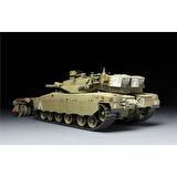 Meng TS-005 1/35 Ölçek Israil Merkava Mk.3 BAZ, Nochri Dalet Mayın Temizleme Aparatlı, Ana Muharebe Tankı, Plastik Model Kiti