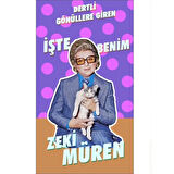 Zeki Müren Dertli Gönüllere Ahşap Retro Vintage Poster  