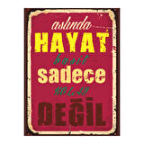 Aşk İki Kişilik Bir Devrimdir | Retro Aşk Tablosu