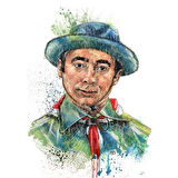 Şener Şen Ahşap Retro Vintage Poster