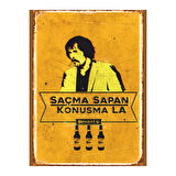Behzat Ç. Poster | Saçma Sapan Konuşma La Retro Tablo