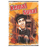 Kemal Sunal Karikatür Temalı Retro Ahşap Tablo – Eğlenceli Nostaljik Tasarım