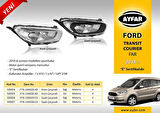 FAR SAĞ KROM ÇERÇEVELİ FORD TRANSIT COURIER 18