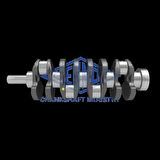 KRANK MITSUBISHI CANTER 659 DUZ 639 DÖVME ÇELİK MITSUBISHI 4D34A/4D33 CANTER FE 659 Forged/Dövme Çelik