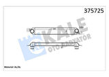 INTERCOOLER OPEL MERIVA A 1.3-1.7CDTI MT 03 10 BRAZING AL-AL 524X83X50 TURBO RADYATÖRÜ