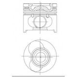 MOTOR PİSTON SEGMAN 0.50 CLIO-KNG 1.5 DCI K9K 76.50 26 pim 0.20mm. Kısa