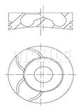 MOTOR PİSTON SEGMAN STD MGN-LGN-TRAFIC-SCENIC-KNG 1.9 TDI F9Q 80.01