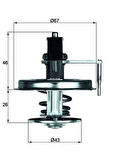 TERMOSTAT 84 C MERCEDES S-CLASS M116 M117 W126 C126
