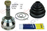 AKS KAFASI DIŞ ÖN FIAT UNO 70 1.4i 94-00 20x20x43.1 151mm