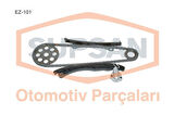 EKSANTRİK ZİNCİR SETİ ASTRA H-CORSA C-D-COMBO-C-D-ASTRA J-MERIVA-ALBEA-DOBLO-EGEA-PUNTO-500- 1.3 JTD -1.3 CDTI E4-E5-E6 GERGİ KİTİ