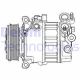 KLIMA KOMPRESORU FORD FOCUS III 11 1.6 TDCI MONDEO IV 07 14 1.6 TDCI VOLVO V60 I 10 V40 10 V50 10 S60 II 10 S40 II 10 C30 10 1.6D D 4162 T