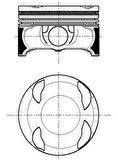 PISTON SEGMAN STD 83.00mm MERCEDES M274.910 W204 W205 W212 W213 R172