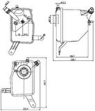YEDEK SU DEPOSU BMW E60 E63 E64