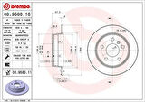 FREN DISKI ARKA MERCEDES W169 W245