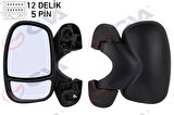 DIŞ DİKİZ AYNASI SOL TRAFIC-VİVARO 01 ELEKTRİKLİ ISITMALI SENSÖRLÜ KONVEKS 5 FİŞ VM-967EHL
