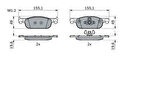 0986495424 ÖN BALATA CLIO IV 0.9 TCE-1.2-1.5DCI 12 DACIA DUSTER-LOGAN IISANDERO II 1.2-1.5DCI 12 0986495424