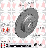 FREN DISKI ARKA BMW E70 E71 E72 F15 F16