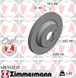 FREN DISKI ARKA MERCEDES S-CLASS W221 SL-CLASS R230