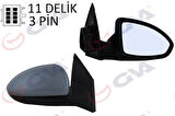 DIŞ DİKİZ AYNASI SAĞ CRUZE 09 ELEKTRİKLİ ISITMALI ASTARLI ASFERİK