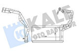 KALORİFER RADYATÖRÜ MITSUBISHI L200 2.5L 4D56T DI-D CR 4X2 4X4 KA4T KB4T 07-14 - ALEMİNYUM