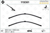 SILECEK SUPURGESI TAKIMI 650mm / 650mm MERCEDES C219 W211 S211 . PORSCHE CAYENNE . VW TOUAREG SWF