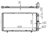 RADYATÖR BRAZİNG R21-CNCRD-MNGR-OPT AC MEK 667x355x18