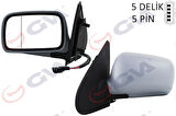 DIŞ DİKİZ AYNASI SOL POLO 94 ELEKTRİKLİ ISITMALI KONVEKS 5 FİŞ VM-184L