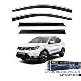 KROMLU CAM RÜZGARLIĞI NISSAN QASHQAI 2014- 4LÜ