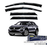 KROMLU CAM RÜZGARLIĞI VW T-ROC 2019- 4LÜ