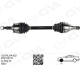 KOMPLE AKS SOL OPEL ASTRA K 1.4 TURBO-1.6 CDTI M/T 15-