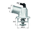 TERMOSTAT KOMPLE ASTRA G-CORSA C-VECTRA B-C-MERIVA-ZAFIRA-1.4-1.6-1.4 16V-1.6 16V 92C