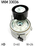 ALTERNATÖR GERGİ RULMANI KÜTÜKLÜ P206 06 PARTNER-BERLINGO 08 C4 04 XSARA 05 1.6 16V TU5