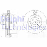 ON FREN DISKI FIAT 500 08 500C 09 PANDA 12 FORD KA 1.3 TDCİ 09 0.9-1.2-1.4-1.3DMTJ 240.5