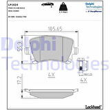 ARKA BALATA PASSAT-CC-CADDY-GOLF5-GOLF6-JETTA-A3-A6-LEON-OCTAVIA-SUPERB 04 GDB1622