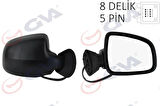 DIŞ DİKİZ AYNASI SAĞ LOGAN SW-MCV 08 ELEKTRİKLİ ISITMALI KONVEKS 5 FİŞ VM-6801EHR